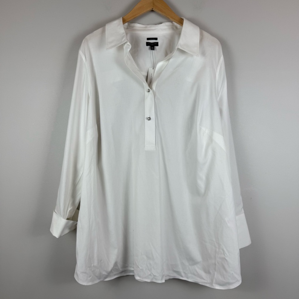 Talbots White Blouse